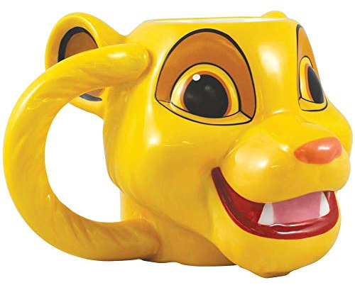 Disney - Tazza in ceramica scolpita con cucciolo di Simba il Re Leone