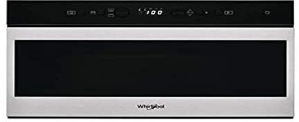 Whirlpool - Microondas Steam W7 MN840 acabado en cristal negro de 60 cm