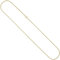 Jobo Damen Goldkette Schlangen-Kette aus 14 Karat 585 Gold 1,4 mm 60 cm