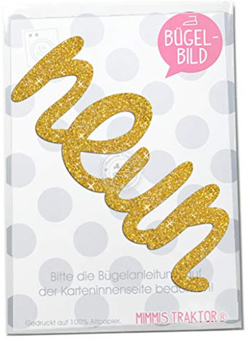GLITZER Bügelbild Geburtstag! Schriftzug Aufbügler Applikationen Bügelsticker für Stoffe Textilien Kinder zum Aufbügeln Flicken, Farbe:Glitzer gold, Zahl:9