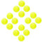 ptlsy Hunde-Tennisbälle, 16 Stück, Mini-Tennisbälle für kleine, mittelgroße Hunde, zum Apportieren (5,1 cm)