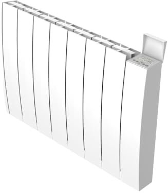 Voltman - Chauffage électrique céramique inertie sèche - 2000W - Blanc