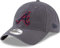 New Era MLB Core Classic 9TWENTY Mütze in Graphitkohlefarben, verstellbar, Einheitsgröße, Atlanta Braves Charcoal Graphite, Einheitsgröße