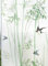 BESTORI Fensterfolie Blickdicht Sichtschutzfolie Fenster Statisch Haftend Selbstklebend Milchglasfolie Anti-UV Dekofolie für Schlafzimmer Badezimmer Küche 40 x 100 cm, Bambus