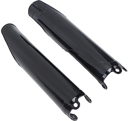 Copri Tubo Forcella Anteriore, 2 Pezzi Copri Tubo Forcella Anteriore Nero Lucido per CRF250R CRF250X CRF450R CR125 CR250 CRF 450 RX