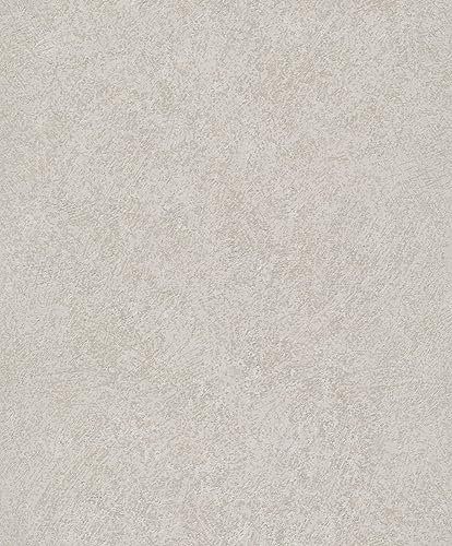 Vliestapete Struktur Putz Optik Grau Beige Silber Glitzer A61501