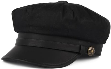 Jaxon & James Rebel Motorcycle Cap - Schwarz - M