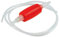 TRITAM 1.9 Meter Rot Siphon Rohr Hand Kraftstoff Pumpe Benzin Siphon Gas ÖL Wasser Kraftstoff Transfer Siphon Pumpe für Wasser Benzin FlüSsigkeit Haus GebräU Wein
