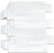 WALPLUS 3D White Stick on Tiles Self Adhesive Tile Stickers for Kitchen 30.5 x 30.5 cm(12) Stick on Bathroom Removable Backsplash for Kitchen Sticky Wall Tiles Glossy 6-Sheets