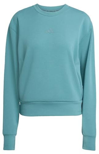 adidas Women's Designed-for-Training entworfenes Warm-Up Sweatshirt mit Rundhalsausschnitt