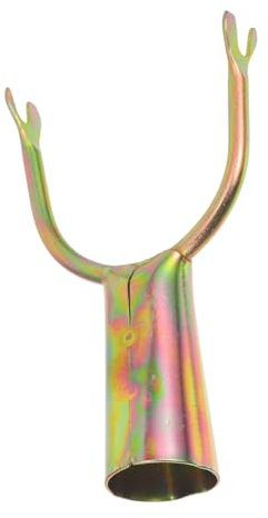 Cabilock Cabeza De Poste para Secar Ropa De Hierro Resistente La Oxidación Repuesto para Vivienda y Balcón Soporte Portátil para Varilla De Colgar Ropa