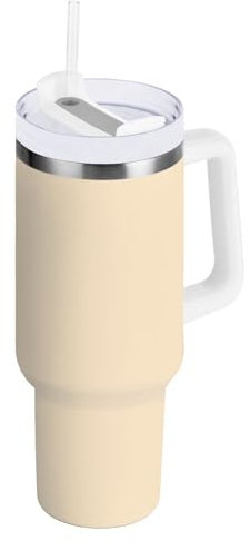 ODAWA Bouteille d'eau isotherme en acier inoxydable - Amande blanchie - 1,2 l