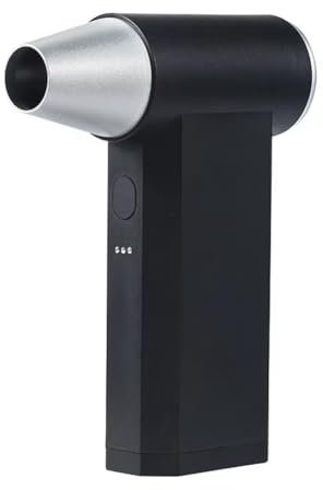 Rfeeuubft Hocheffizienter Mini-Turbolader, 100.000 Min, Windgeschwindigkeit Bis 35 M/S, Tragbarer Elektrischer Ventilator für Den Einsatz zu Hause und im Freien