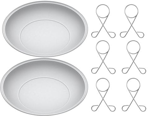 soldbbq 80681 Silver Ash Catcher Pan for Weber 22-inch Kettle Charcoal Grills,13-1/2 Diameter Ash Catcher Pan Replacement Parts for Weber 22-1/2 Bar-B-Kettle, Some 22-1/2 One Touch Silver Grills