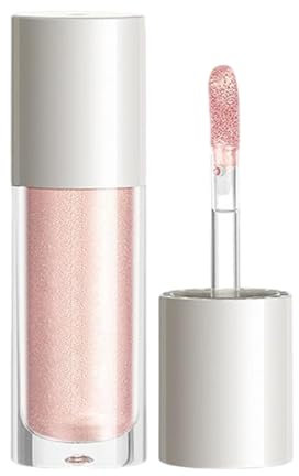 Highlighter Blush Liquid, 3ml Face Shimmer Highlighter, Women’s Blusher & Skin Illuminator, Portable Contouring & Eyeshadow, Ideal for Traveling & Stage Makeup