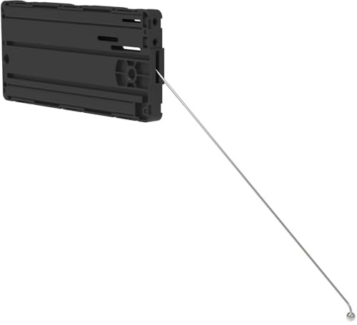 EFFEGI BREVETTI 60WSXDIS16X02 Bremsklappenhalter Slimwinch 16 kg, schwarz