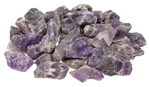Amethyst dunkel-lila Wassersteine 300 g Edelsteinwasser Edelstein Heilstein | Inkl. Anleitung für Edelsteinwasser & Infokarte | 100% naturbelassen & unbehandelt