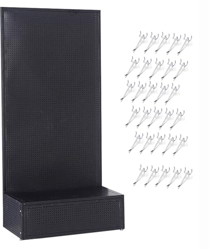 Panneaux perforés en métal avec crochets – Organiseur robuste pour garage, bureau, cuisine et affichage de jeux vidéo