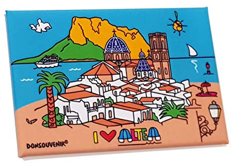 ALTEA (ALICANTE) - FRIDGE MAGNET - MEDITERRANEAN CITY