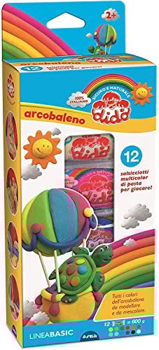 Didò - Arcobaleno Pasta Modellabile, Multicolore, 397900