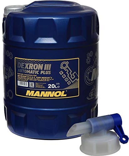 20 L MANNOL Automatikgetriebeöl Dexron III Automatic Plus Gear Oil + Auslaufhahn