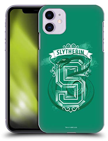 Head Case Designs Offizielle Harry Potter Slytherin 2 Deathly Hallows XVIII Harte Rueckseiten Handyhülle Hülle Huelle kompatibel mit Apple iPhone 11