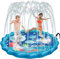 Tapis d'eau Enfant Jets Pataugeoire Jeux Extérieur Activite Plein Air Enfants pour Jardin (170cm)