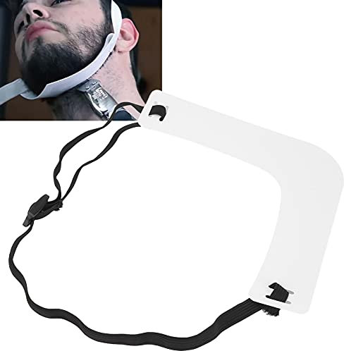 Bart Schablone, Bartschablone Herren, Bartschablonen, Beard Shaper Bartformer Flex Schablone Neckline Guide Ultimative Anleitung Zum Rasieren von Ausschnitten Freihändige und Verstellbare