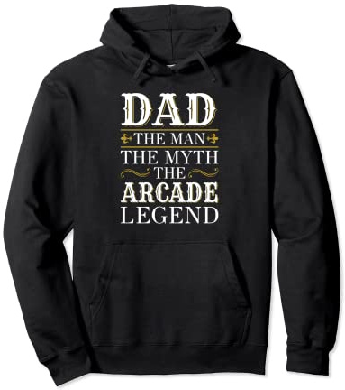 Arcada Gaming Dad Gifts Día del Padre Arcada Gaming Legend Sudadera con Capucha