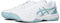 ASICS Damen Gel-Dedicate 7 Tennisschuhe, Weiß/Rauchblau, 42 EU
