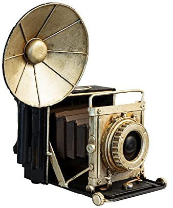 PARSAHO Vintage-Kamera-Modell-Schaukasten, dekorative Requisiten
