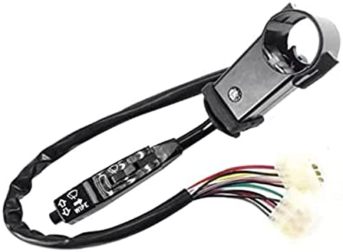 Signalsäulenschalter Autoscheinwerfer Abblendlichtschalter Wischerschalter, für Benz. ,Für Schauspieler,Für Unimog 1996–2002 0045458124 Autozubehör Kombischalter