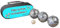 Sacoche de rangement pour boules de pétanques - Cadeau original (Bleu)