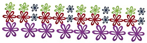 OQHAIR 32 Pezzi Cuscino Intagliato a Quattro Colori Accessori da scrivania Cuscinetti riscaldanti Sottopentola Riutilizzabile Sottopiatto per la casa Modello in Tessuto Non Tessuto Antiad