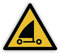Warnzeichen (W059) Warnung vor Strandseglern - Dreieckiges Warnschild - Signalgelb (RAL 1003) nach DIN EN ISO 7010