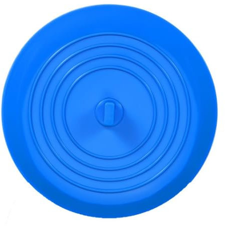 tifanso Silicone Tub Stopper Recyclable Bathtub Drain Stopper Upgraded Drain Plug Cover for Bathrooms and Laundries Kitchen Universal Use 6 inches (1*Aqua)