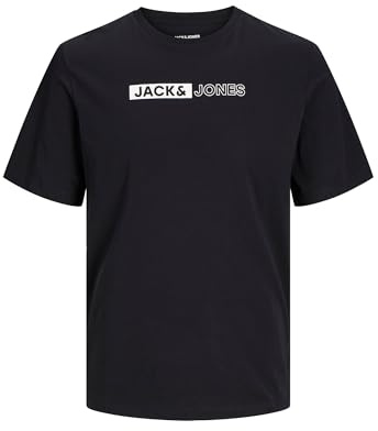 Jack & Jones Herren Jjecorp Logo Tee Play Ss O-n Noos Pls T-Shirt (1er Pack)