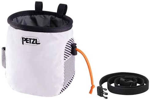 Petzl SAKA Chalk Bag - White Dazzle