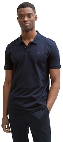 TOM TAILOR Denim Herren 1045587 Poloshirt, 10668 - Sky Captain Blue, XXL EU