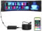 VEVOR Programmierbares LED-Schild, P5-Vollfarb-LED-Scrolling-Panel, DIY-Anzeigetafel, Bluetooth-App-Steuerung, Text, Muster, GIFs Nachrichten-Ladenschild 83,5 x 20 cm