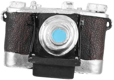 GRIRIW Ornement De Caméra Rétro Résine Décoration Vintage Unique pour Bureau Et Maison Accessoire Charmant pour Amateurs De Photographie Artisanale Élégante Et Distinctive