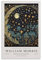 William Morris Vintage-Poster mit Mond und Sternen, Baum für Zimmer, ästhetische Leinwand, Wandkunst, Schlafzimmerdekoration, 60 x 90 cm