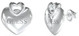 PENDIENTE GUESS - CRAZY IN LOVE Color: Plata