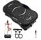Vibration Plate Exercise Machine, 2025 Upgraded Fitness Vibration Plate Platform for Lymphatic Drainage,120-Speed Adjustable with 450 lbs Capacity, Built-in Bluetooth Speaker For Whole Body Workout