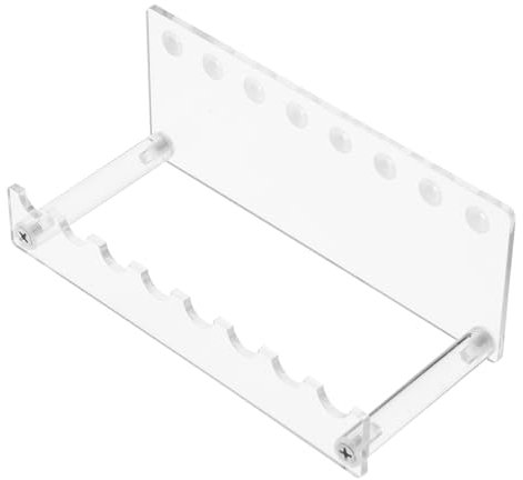 OSALADI Präsentationsständer Für Schreibwaren Stift-display Für Den Laden Stifthalter Für Augenbrauen Schreibwarenständer Bleistiftständer Nagelkunststifthalter Acryl Transparent