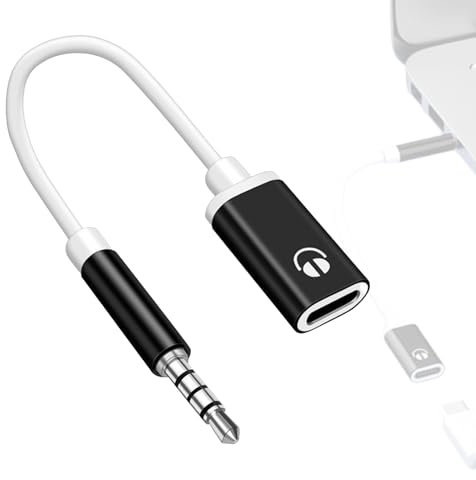 Câble adaptateur USB de type C vers prise jack 3,5 mm, mâle 3,5 mm vers type C femelle, adaptateur audio audio numérique de type C vers prise audio numérique 3,5 mm, USB 3.1 type C mâle vers prise