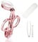 Botattraeck Contact Lens Applicator Tool Soft Silicone Eyelid Stretcher Easy to Apply Contact Lens Remover with Wearing Tweezer Suction Stick