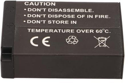 Saluaqui Long-Lasting LP E17 Battery Pack for Digital Cameras with 1040mAh Capacity - Rechargeable Lithium Ion Battery for R8, R10, R50, R100, RP, 77D, Highly Compatible Replacement