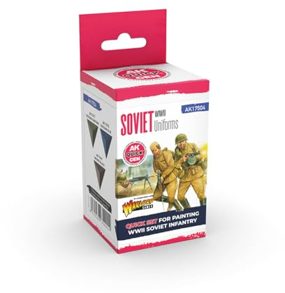 AK Quick GEN Set AK17504 Soviet Uniforms (3x18ml)