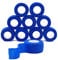 QiGui 10 Rollen Fingerpflaster Selbsthaftend Bandage Elastische Verband 2,5cm x 4,5m Wasserfestes Selbstklebender Haftbandage Cohesive Fixierverband Pflasterverband Pet Vet Wrap für Erste Hilfe Sport